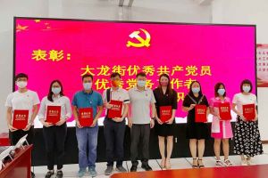 华体会体育·（中国）官方登录入口集团党支部荣获先进党组织称号、陈文舒党支部书记荣获优秀党