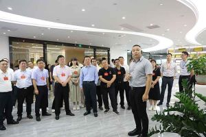 热烈欢迎广东省人大常委会2023年全国人大代表一行莅临华体会体育·（中国）官方登录入口集